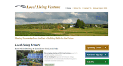 Desktop Screenshot of locallivingventure.org